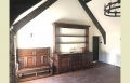 Unusual period style oak furniture project with 21st century inclusions