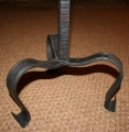 Chiselled Stem Floor Candle Stand