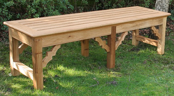 Oak Garden Bench