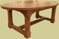 Oval Oak Dining Table(seats 6-8)