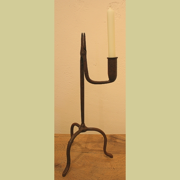 19th Century Style Rushlight Holder