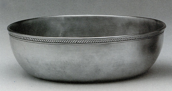 Traditional Pewter Bowl