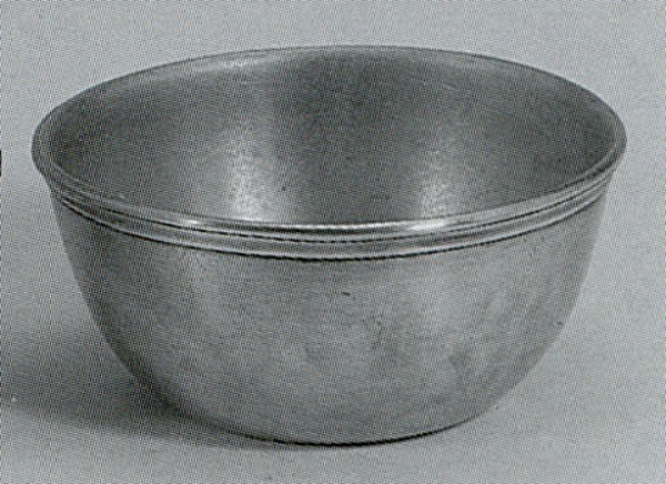 Traditional Pewter Bowl