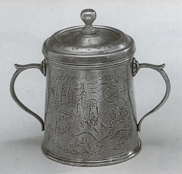 Pewter Tobacco Jar 391