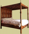Tudor Bed Oak 4 Poster StyleKingSize