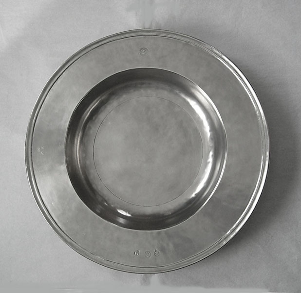 Pewter Bowl Italian Handmade Pewter Tableware Authentic