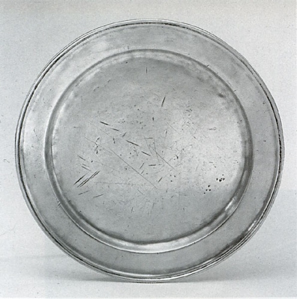 Pewter Plate 157