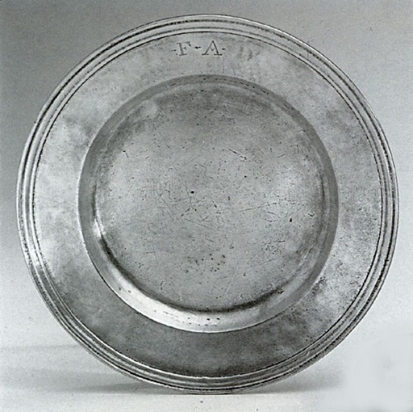 Pewter Plate 229