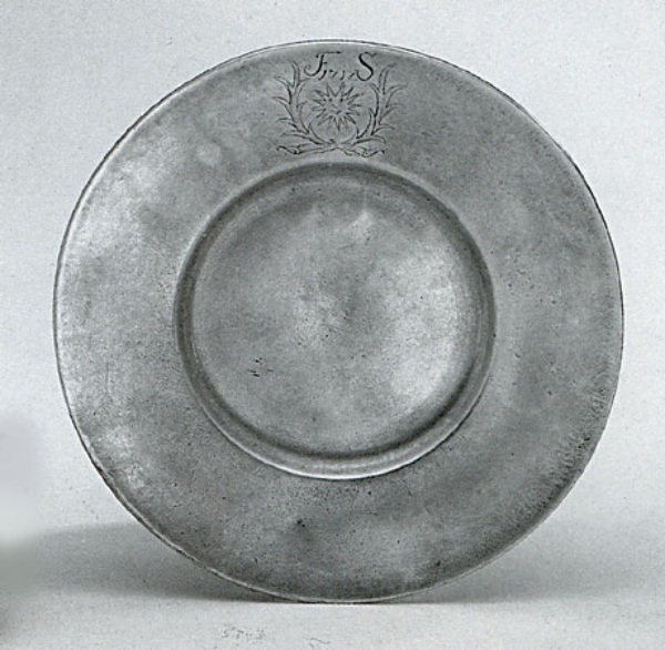 Pewter Plate 231