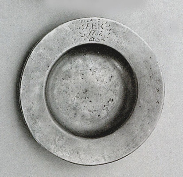 Pewter Plate 328