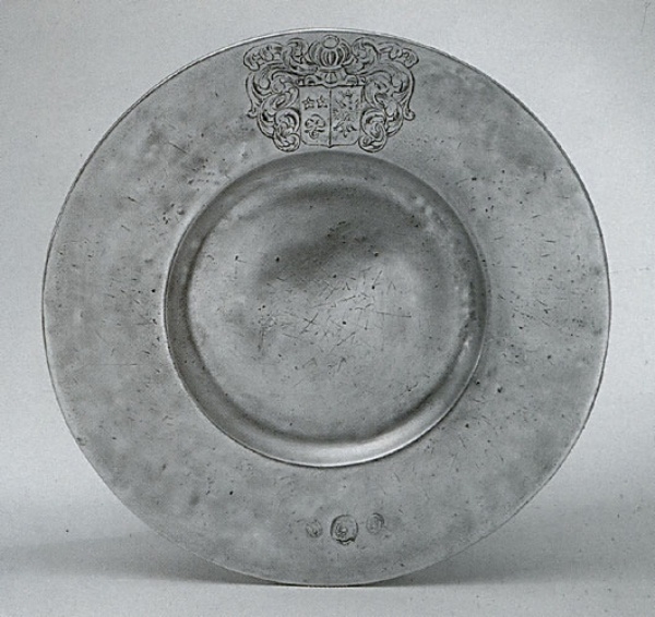 Pewter Plate 369
