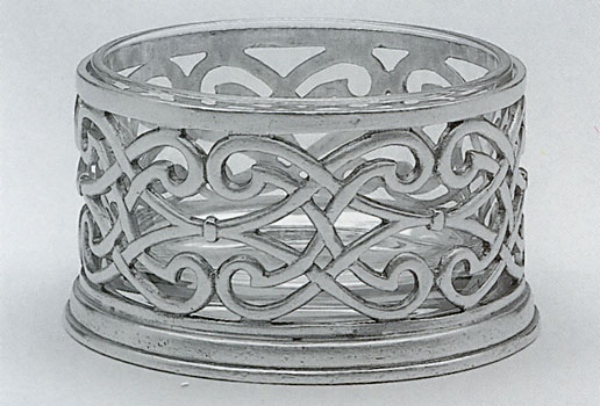 Traditional pewter dish
