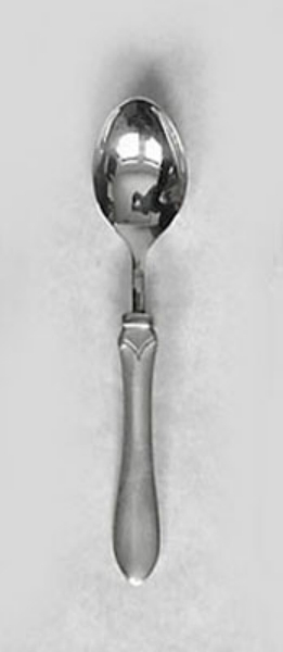 Traditional pewter teaspoon