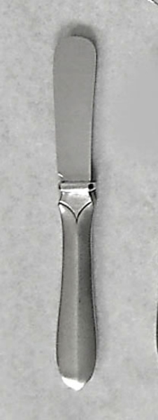 Traditional pewter butter knife