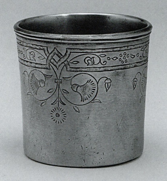 Traditional pewter goblet Traditional pewter goblet