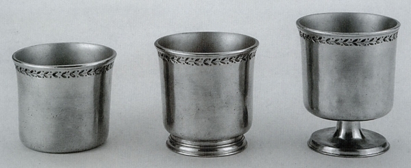 Pewter Beaker 674