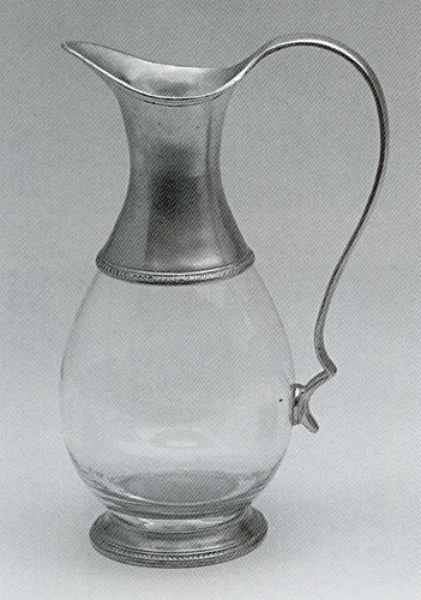 Pewter Open Decanter 595