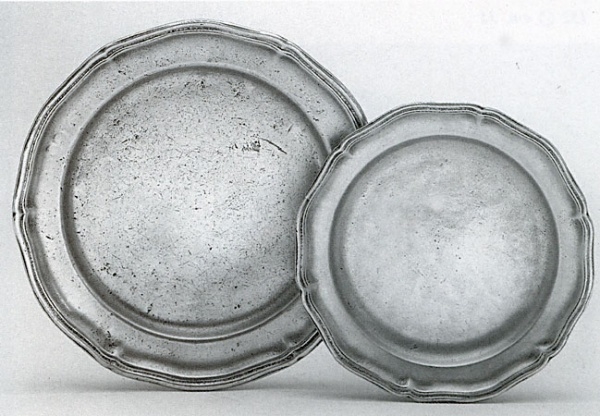 Pewter Plate 126