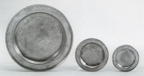 Pewter Plate 245
