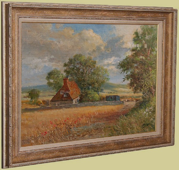 Top of Alciston Lane, Alciston, Sussex