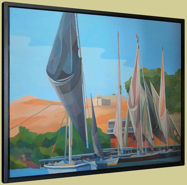 Felukas on the Nile