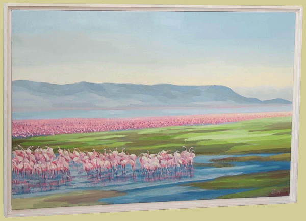 A Million Flamingos