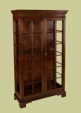 Glazed Oak Bookcase