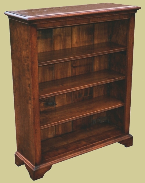 Oak bookshelves