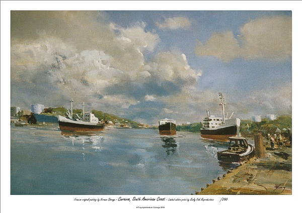 A5, Curacoa, South American Coast