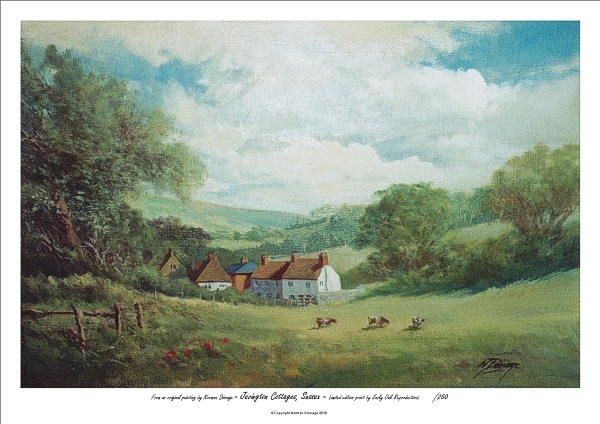 Jevington Cottages, Sussex