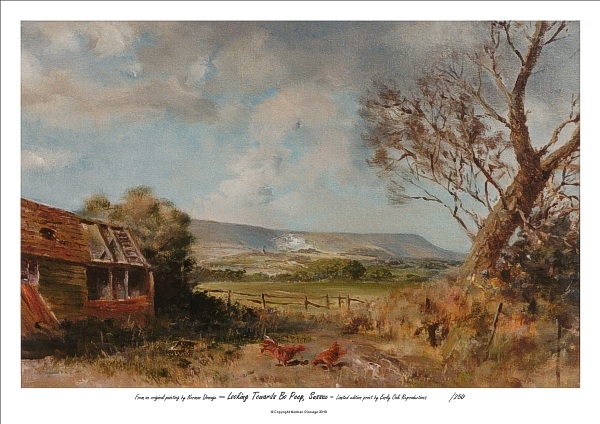 Looking Towards Bo Peep, Sussex