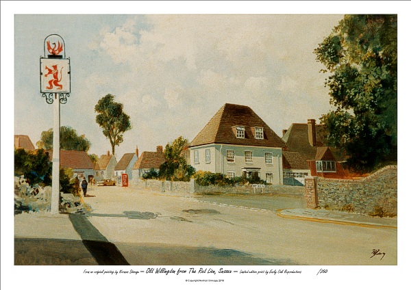 A5, Old Willingdon From Red Lion, Sussex