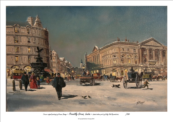 A5, Piccadilly Circus, London