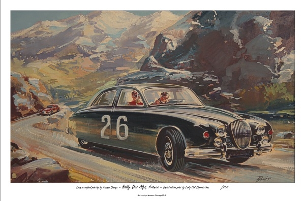 Rally Des Alps, France