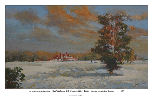 A5,A Snowy Royal Golf Course, Eastbourne