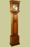 Walnut Veneered Longcase Clock