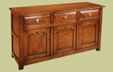 Oak Enclosed Low Dresser