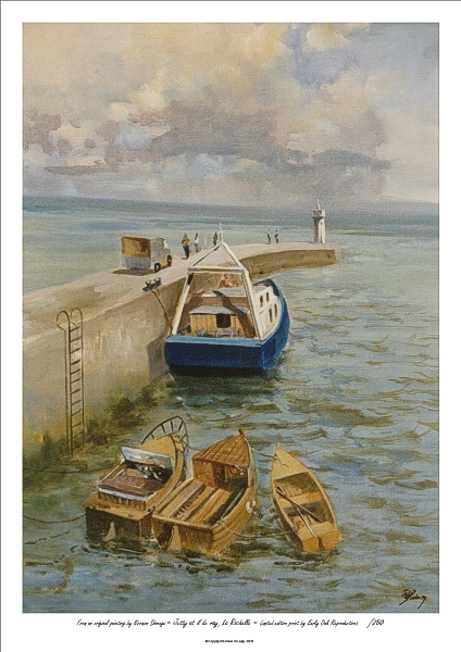 Jetty at Il-De-Ray, Le Rochelle, France