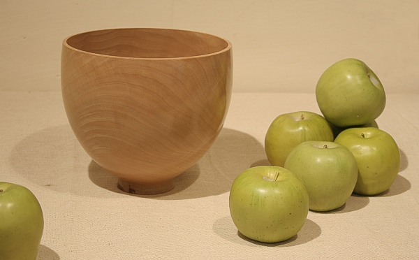 Rippled Sycamore Bowl