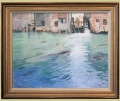 Waterwheel Oil On Canvas