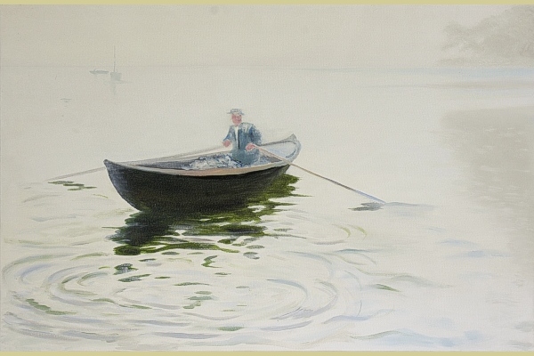 Morning Mist Oil On Canvas