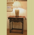 Oak side table