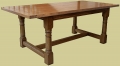 Light Gunbarrel Refectory Table