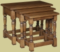 Oak Nest of Tables