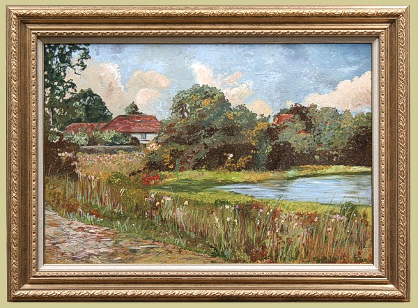 Berwick Pond Original Oil