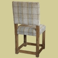 Up. Stop Chamfered Oak Side Chair