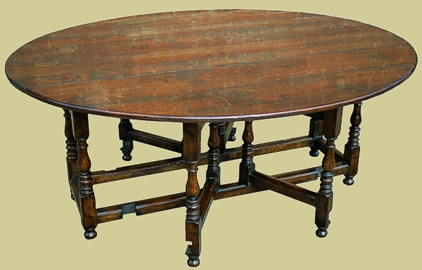 Gateleg Table Handmade Oak