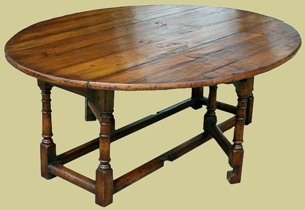 Gateleg DiningTable FruitwoodSingleGate