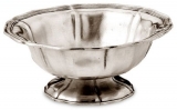 Pewter Footed Baroque Bowl CT608