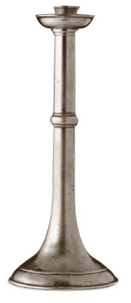 Pewter Tall Single Candlestick CT441